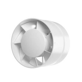 Kanalventilators | sadzīves | ventilācijas sistēmām | D160 | 103x103x80mm | IP24 | plastmasa | balts Kanalventilators | sadzīves | ventilācijas sistēmām | D160 | 103x103x80mm | IP24 | plastmasa | balts