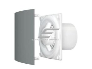 Apdaila | dangtelis ventiliatoriams | 172x172x38mm | plastikinis | pilkos spalvos 2 Apdaila | dangtelis ventiliatoriams | 172x172x38mm | plastikinis | pilkos spalvos 2