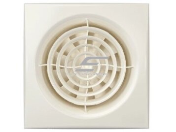 Ventiliatorius su atbuliniu vožtuvu | sklende | D100 | 230V | 155x155x101mm | IP24 | plastikinis | dramblio kaulo spalvos | AU4SDK Ventiliatorius su atbuliniu vožtuvu | sklende | D100 | 230V | 155x155x101mm | IP24 | plastikinis | dramblio kaulo spalvos | AU4SDK