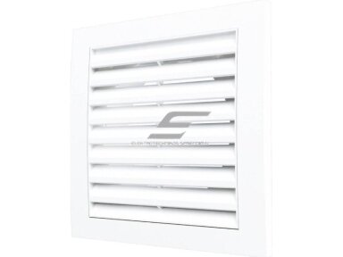 Ventiliacijos grotelės | vėdinimo sistemoms | 200x200mm | kvadratinės | nuimamos | su flanšu D125 | balta spalva | plastikinės | 2020VG125 Ventiliacijos grotelės | vėdinimo sistemoms | 200x200mm | kvadratinės | nuimamos | su flanšu D125 | balta spalva | plastikinės | 2020VG125