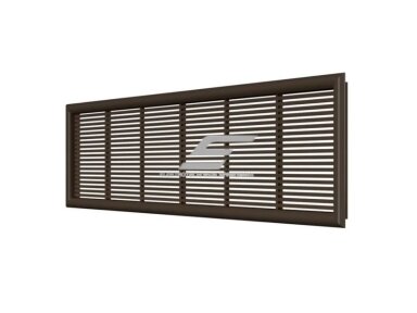 Ventiliacijos grotelės | vėdinimo sistemoms | 227x67mm | nuimamos | ruda spalva | 2307IPBR Ventiliacijos grotelės | vėdinimo sistemoms | 227x67mm | nuimamos | ruda spalva | 2307IPBR