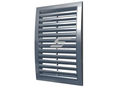 Ventiliacijos grotelės | vėdinimo sistemoms | 350x350mm | kvadratinės | išorinės | nuimamos | pilka spalva | plastikinės | 3535VGIG Ventiliacijos grotelės | vėdinimo sistemoms | 350x350mm | kvadratinės | išorinės | nuimamos | pilka spalva | plastikinės | 3535VGIG