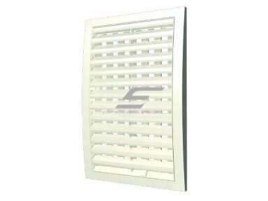 Ventiliacijos grotelės | vėdinimo sistemoms | 350x350mm | kvadratinės | nuimamos | dramblio kaulo spalva | plastikinės | 3535RPVIV Ventiliacijos grotelės | vėdinimo sistemoms | 350x350mm | kvadratinės | nuimamos | dramblio kaulo spalva | plastikinės | 3535RPVIV