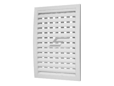 Ventiliacijos grotelės | vėdinimo sistemoms | 250x250mm | kvadratinės | nuimamos | balta spalva | plastikinės | 2525PRV