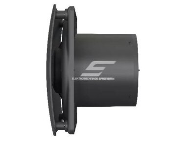 Ventiliatorius su atbuliniu vožtuvu sklende | D100 | 230V | 170x170x118mm | plastikas | juoda | OIR4SMJ Ventiliatorius su atbuliniu vožtuvu sklende | D100 | 230V | 170x170x118mm | plastikas | juoda | OIR4SMJ