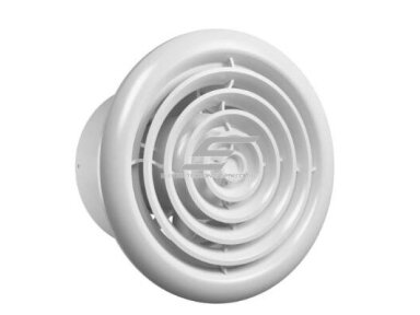 Ventiliatorius | D100 | 230V | 143x143x96mm | plastikas | balta Ventiliatorius | D100 | 230V | 143x143x96mm | plastikas | balta