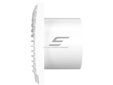 Ventiliatorius su atbuliniu vožtuvu | sklende | D125 | 230V | 175x175x117,5mm | IP24 | plastikinis | baltos spalvos | TY5STT Ventiliatorius su atbuliniu vožtuvu | sklende | D125 | 230V | 175x175x117,5mm | IP24 | plastikinis | baltos spalvos | TY5STT