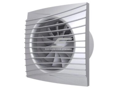 Ventiliatorius su atbuliniu vožtuvu | sklende | D100 | 230V | 155x155x108mm | IP24 | plastikinis | pilkos spalvos | TY4SP Ventiliatorius su atbuliniu vožtuvu | sklende | D100 | 230V | 155x155x108mm | IP24 | plastikinis | pilkos spalvos | TY4SP