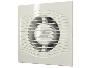 Ventiliatorius su atbuliniu vožtuvu | sklende | D100 | 230V | 160x160x92mm | IP24 | plastikinis | dramblio kaulo spalvos | PL4SDK Ventiliatorius su atbuliniu vožtuvu | sklende | D100 | 230V | 160x160x92mm | IP24 | plastikinis | dramblio kaulo spalvos | PL4SDK
