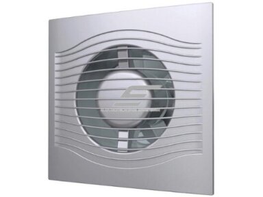 Ventiliatorius su atbuliniu vožtuvu | sklende | D100 | 230V | 160x160x92mm | IP24 | plastikinis | pilkos spalvos | PL4SP Ventiliatorius su atbuliniu vožtuvu | sklende | D100 | 230V | 160x160x92mm | IP24 | plastikinis | pilkos spalvos | PL4SP