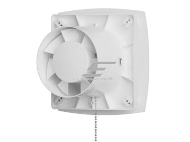 Ventiliatorius su virvele | D100 | 230V | 151x151x103mm | IP24 | plastikinis | baltos spalvos | WV1002
