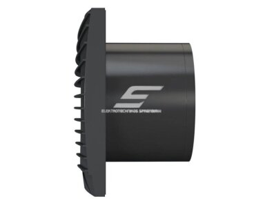 Ventiliatorius su atbuliniu vožtuvu | sklende | D125 | 230V | 175x175x117,5mm | IP24 | plastikinis | juodos spalvos | TY5SJ Ventiliatorius su atbuliniu vožtuvu | sklende | D125 | 230V | 175x175x117,5mm | IP24 | plastikinis | juodos spalvos | TY5SJ