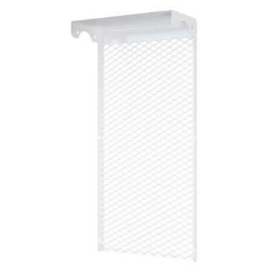 Decorative steel radiator grille – cover | for 3-section cast iron radiator | metal | 290x610x140mm | white | DRG3 Decorative steel radiator grille – cover | for 3-section cast iron radiator | metal | 290x610x140mm | white | DRG3