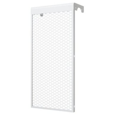 Decorative steel radiator grille – cover | for 3-section cast iron radiator | metal | 290x610x140mm | white | DRG3 Decorative steel radiator grille – cover | for 3-section cast iron radiator | metal | 290x610x140mm | white | DRG3