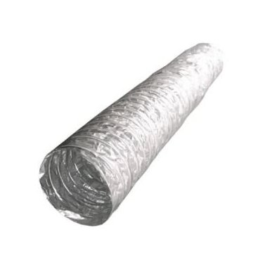 Elastīgs metāla gaisa vads | ventilācijas sistēmām | D102mm | 70µm | 3m | sudraba | LO102 Elastīgs metāla gaisa vads | ventilācijas sistēmām | D102mm | 70µm | 3m | sudraba | LO102