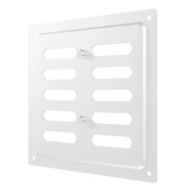 Ventilācijas reste | ventilācijas sistēmām | 150×154 mm | baltas krāsa | cinkots tērauds Ventilācijas reste | ventilācijas sistēmām | 150×154 mm | baltas krāsa | cinkots tērauds