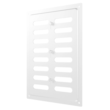 Ventilācijas reste | ventilācijas sistēmām | 168×242 mm | baltas krāsa | cinkots tērauds Ventilācijas reste | ventilācijas sistēmām | 168×242 mm | baltas krāsa | cinkots tērauds