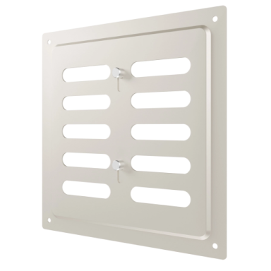 Ventilācijas reste | ventilācijas sistēmām | 175×175 mm | smilšu krāsa | cinkots tērauds Ventilācijas reste | ventilācijas sistēmām | 175×175 mm | smilšu krāsa | cinkots tērauds