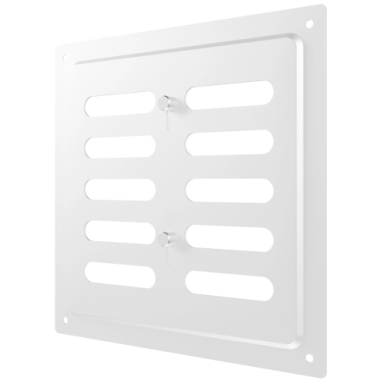Ventilācijas reste | ventilācijas sistēmām | 175×175 mm | baltas krāsa | cinkots tērauds Ventilācijas reste | ventilācijas sistēmām | 175×175 mm | baltas krāsa | cinkots tērauds