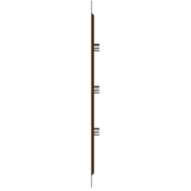 Ventilācijas reste | ventilācijas sistēmām | 200×200 mm | brūns krāsa | cinkots tērauds Ventilācijas reste | ventilācijas sistēmām | 200×200 mm | brūns krāsa | cinkots tērauds