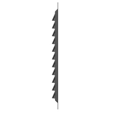 Ventilation grille | for ventilation systems | with mesh | 200×200 mm | black color | galvanized steel Ventilation grille | for ventilation systems | with mesh | 200×200 mm | black color | galvanized steel