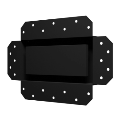 Ventilation grille | for ventilation systems | concealed installation | 190×290 mm | matte black | steel Ventilation grille | for ventilation systems | concealed installation | 190×290 mm | matte black | steel
