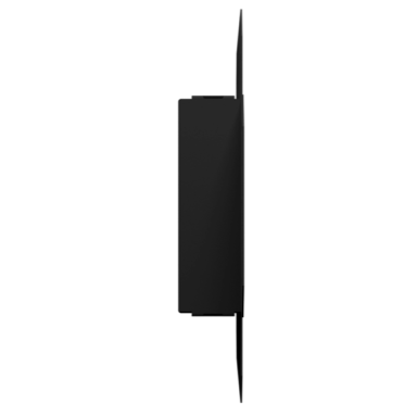 Ventilation grille | for ventilation systems | concealed installation | 190×290 mm | matte black | steel Ventilation grille | for ventilation systems | concealed installation | 190×290 mm | matte black | steel