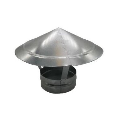 Duct ventilation cap | chimney hood | for ventilation system | D100 | galvanized steel | 100STO Duct ventilation cap | chimney hood | for ventilation system | D100 | galvanized steel | 100STO