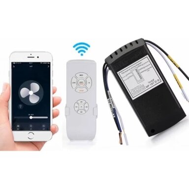 Умный контроллер потолочного вентилятора и светильника | пульт | 230V | Wi-Fi | Tuya Умный контроллер потолочного вентилятора и светильника | пульт | 230V | Wi-Fi | Tuya
