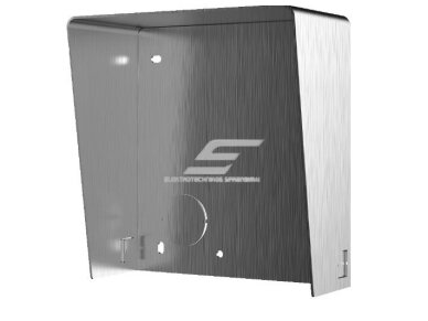 Apsauginis stogelis | 122x116,4x58mm | sidabrinis | plieninis | Hikvision | DS-KABD8003-RS1/S Apsauginis stogelis | 122x116,4x58mm | sidabrinis | plieninis | Hikvision | DS-KABD8003-RS1/S