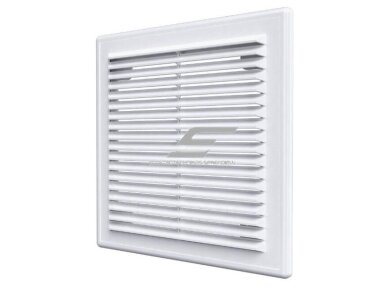 Ventiliacijos grotelės | vėdinimo sistemoms | 150x150mm | kvadratinės | nuimamos | balta spalva | plastikinės | A1515B Ventiliacijos grotelės | vėdinimo sistemoms | 150x150mm | kvadratinės | nuimamos | balta spalva | plastikinės | A1515B