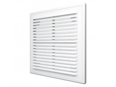 Ventiliacijos grotelės | vėdinimo sistemoms | 150x150mm | kvadratinės | nuimamos | balta spalva | plastikinės | 1515VGN Ventiliacijos grotelės | vėdinimo sistemoms | 150x150mm | kvadratinės | nuimamos | balta spalva | plastikinės | 1515VGN