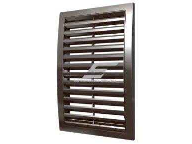 Ventiliacijos grotelės | vėdinimo sistemoms | 250x250mm | kvadratinės | išorinės | nuimamos | ruda spalva | plastikinės | 2525VGIB Ventiliacijos grotelės | vėdinimo sistemoms | 250x250mm | kvadratinės | išorinės | nuimamos | ruda spalva | plastikinės | 2525VGIB