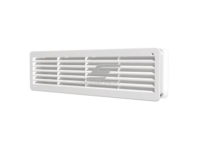 Ventiliacijos grotelės | vėdinimo sistemoms | 450x91mm | nuimamos | balta spalva | 4409IP Ventiliacijos grotelės | vėdinimo sistemoms | 450x91mm | nuimamos | balta spalva | 4409IP