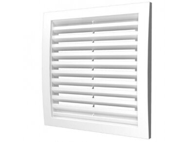 Ventiliacijos grotelės | vėdinimo sistemoms | 200x300mm | kvadratinės | išorinės | nuimamos | balta spalva | plastikinės | 2030VGI Ventiliacijos grotelės | vėdinimo sistemoms | 200x300mm | kvadratinės | išorinės | nuimamos | balta spalva | plastikinės | 2030VGI