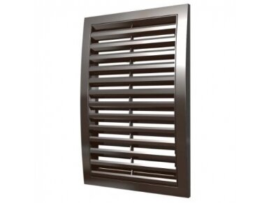 Ventiliacijos grotelės | vėdinimo sistemoms | 150x150mm | kvadratinės | išorinės | nuimamos | ruda spalva | plastikinės | 1515VGIB Ventiliacijos grotelės | vėdinimo sistemoms | 150x150mm | kvadratinės | išorinės | nuimamos | ruda spalva | plastikinės | 1515VGIB