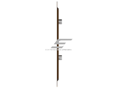Ventiliacijos grotelės | vėdinimo sistemoms | 150х154mm | rudos spalvos | cinkuotas plienas 1 Ventiliacijos grotelės | vėdinimo sistemoms | 150х154mm | rudos spalvos | cinkuotas plienas 1