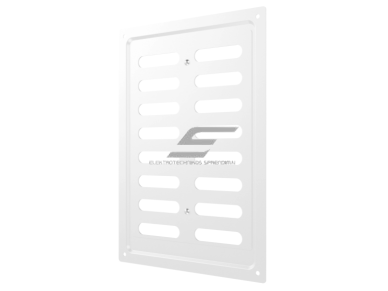 Ventiliacijos grotelės | vėdinimo sistemoms | 168х242mm | baltos spalvos | cinkuotas plienas 2 Ventiliacijos grotelės | vėdinimo sistemoms | 168х242mm | baltos spalvos | cinkuotas plienas 2