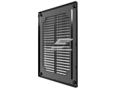 Ventiliacijos grotelės | vėdinimo sistemoms | 150x200mm | kvadratinės | juodos spalvos | plastikinės  2