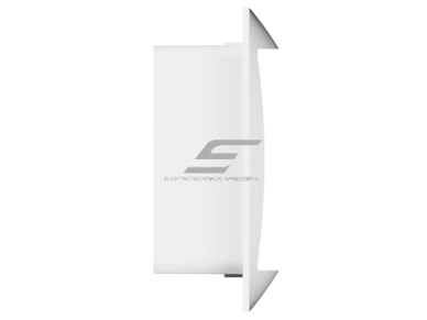 Ventiliacijos grotelės | vėdinimo sistemoms | 120x250mm | kvadratinės | su falnšu | baltos spalvos | plastikinės 2 Ventiliacijos grotelės | vėdinimo sistemoms | 120x250mm | kvadratinės | su falnšu | baltos spalvos | plastikinės 2