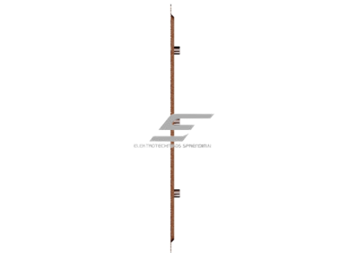 Ventiliacijos grotelės | vėdinimo sistemoms | 250х250mm | vario spalvos | cinkuotas plienas  1
