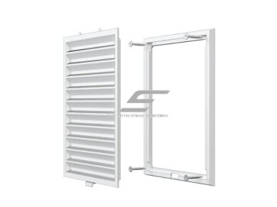 Ventiliacijos grotelės | vėdinimo sistemoms | su tinkleliu | 200x150mm | nuimamos | kvadratinės | balta spalva | plastikinės | 1520GNZ 3 Ventiliacijos grotelės | vėdinimo sistemoms | su tinkleliu | 200x150mm | nuimamos | kvadratinės | balta spalva | plastikinės | 1520GNZ 3