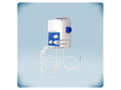 Ventiliatoriaus greičio ir elektrinio šildytuvo reguliatorius pagal temperatūrą | 5-35°C | 3A | 230VAC | Schuko lizdai | Sentera Controls | GTEE1-30-DT 1