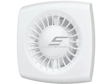 Ventiliatorius | D100 | 230V | 151x151x70mm | IP24 | plastikinis | baltos spalvos | WD100