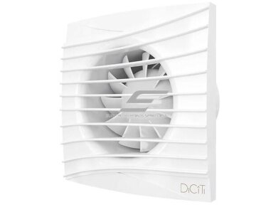 Ventiliatorius su atbuliniu vožtuvu sklende | D100 | su valdikliu | 155x155x108mm | plastikas | balta | TY4SHRM Ventiliatorius su atbuliniu vožtuvu sklende | D100 | su valdikliu | 155x155x108mm | plastikas | balta | TY4SHRM