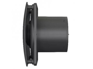 Ventiliatorius su atbuliniu vožtuvu sklende | D100 | 230V | 170x170x118mm | plastikas | juoda | OIR4SMJ 1 Ventiliatorius su atbuliniu vožtuvu sklende | D100 | 230V | 170x170x118mm | plastikas | juoda | OIR4SMJ 1