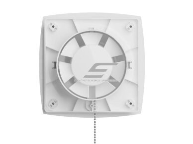 Ventiliatorius su virvele | D100 | 230V | 151x151x103mm | IP24 | plastikinis | baltos spalvos | WV1002 3