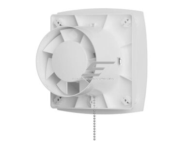 Ventiliatorius su virvele | D100 | 230V | 151x151x103mm | IP24 | plastikinis | baltos spalvos | WV1002 1