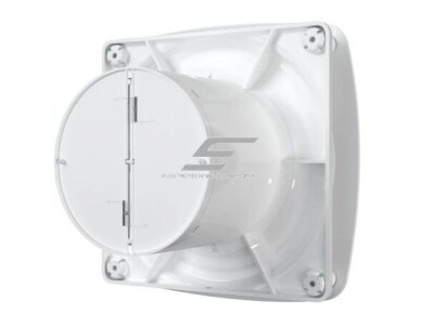 Ventiliatorius su atbuliniu vožtuvu | sklende | D100 | 230V | 170x170x118mm | IP24 | plastikinis | matinės baltos spalvos | OIR4SMB 2 Ventiliatorius su atbuliniu vožtuvu | sklende | D100 | 230V | 170x170x118mm | IP24 | plastikinis | matinės baltos spalvos | OIR4SMB 2
