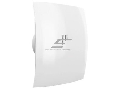 Ventiliatorius su atbuliniu vožtuvu | sklende | D125 | 230V | 237x190x137mm | IP24 | plastikinis | baltos spalvos | BR5S Ventiliatorius su atbuliniu vožtuvu | sklende | D125 | 230V | 237x190x137mm | IP24 | plastikinis | baltos spalvos | BR5S